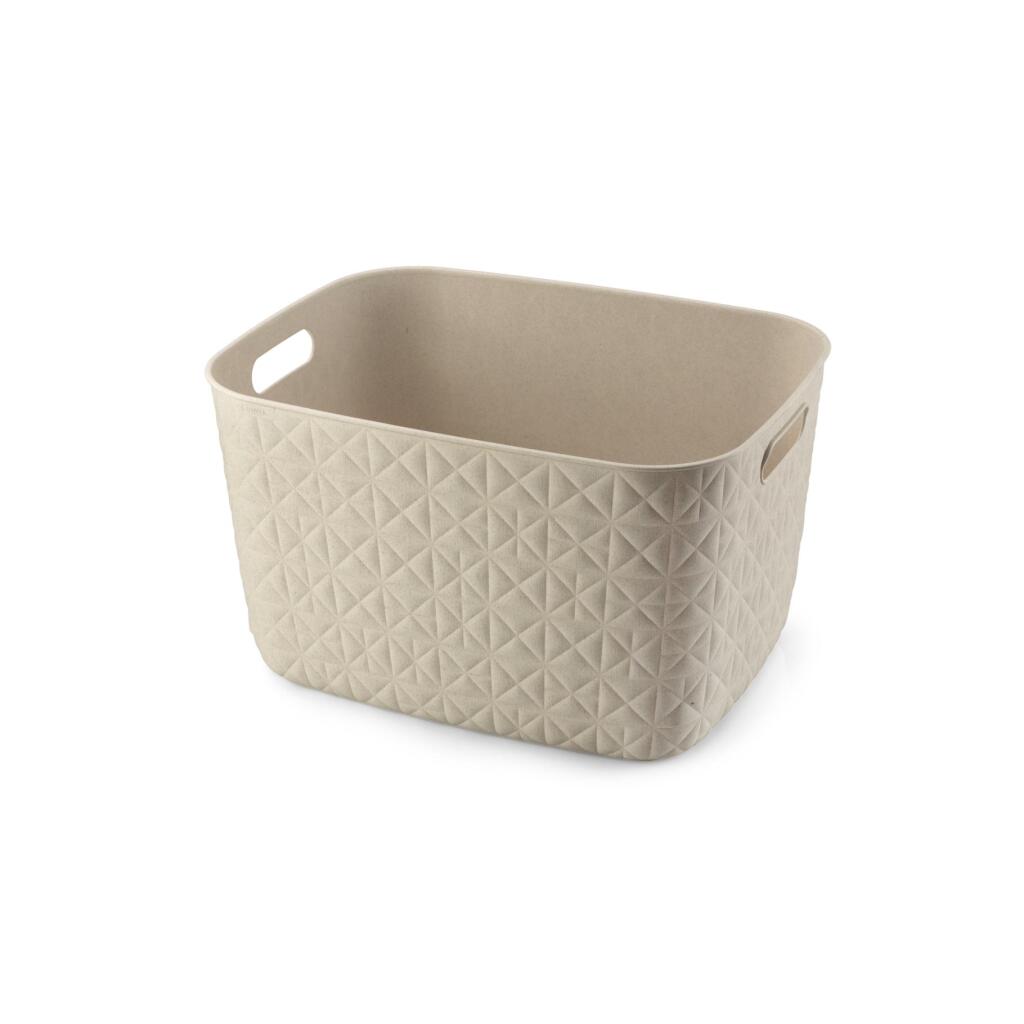 Curver Curver Softex Storage basket Large 19L chalkwit