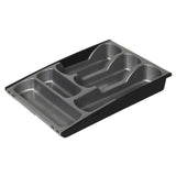 Curver Cutlery Box extensible de 7 secciones Antracita gris