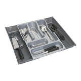 Curver Cutlery Box extensible de 7 secciones Antracita gris