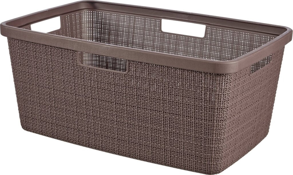 Curver Curver Jute Pralni koszyk 46L Peppercorn Recykling Plastic