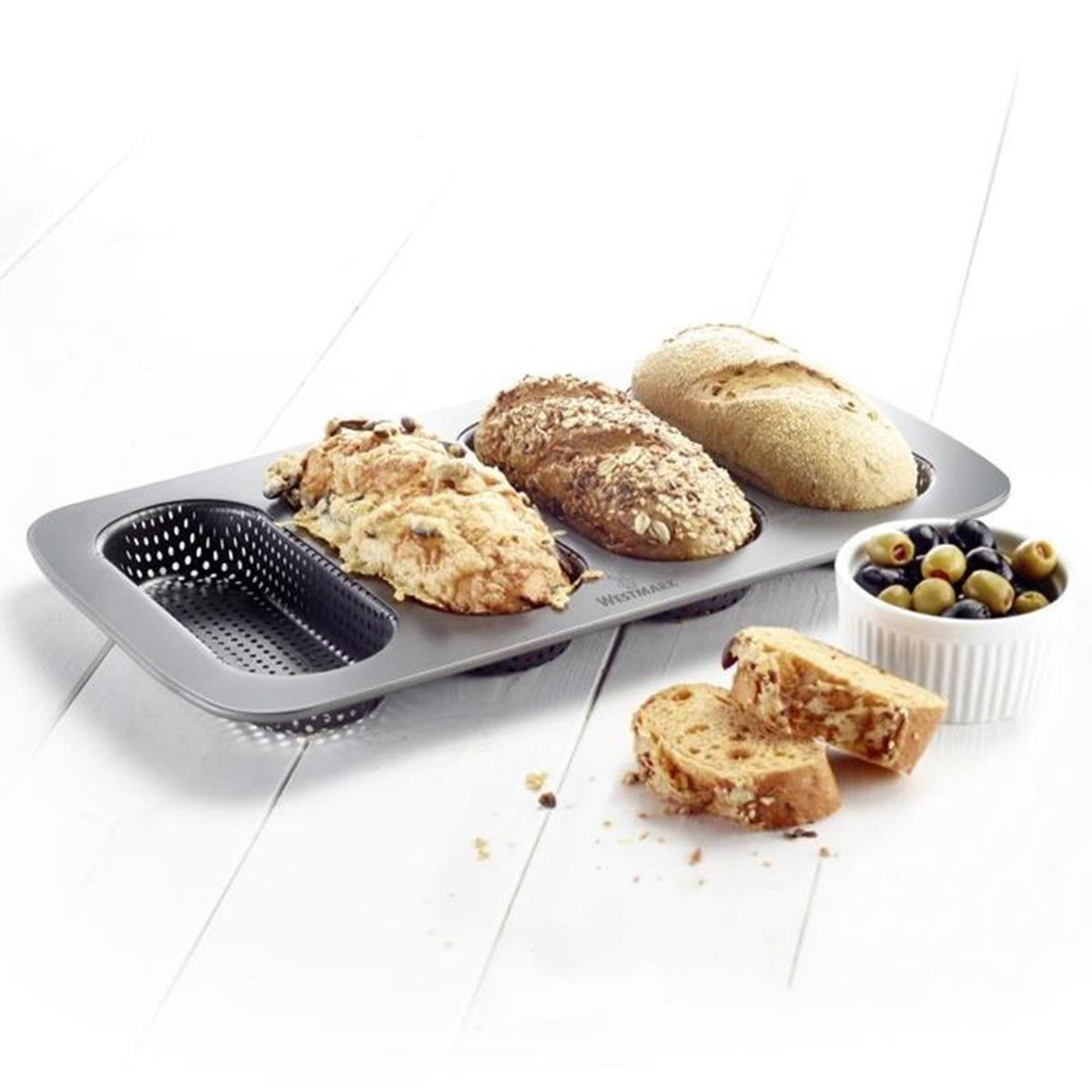 Westmark Mini-Baguetteteller 34,6x21,5x3cm
