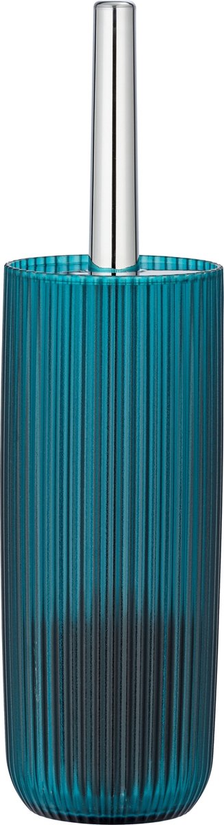Wenko Toilettenbürstenhalter Agropoli Benzin - Toilettenbürste mit Halter - Toilettenbürste mit Halter freistehend