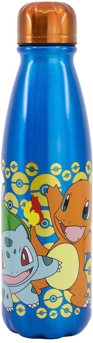 Pokémon-Aluminium-Trinkflasche, 600 ml
