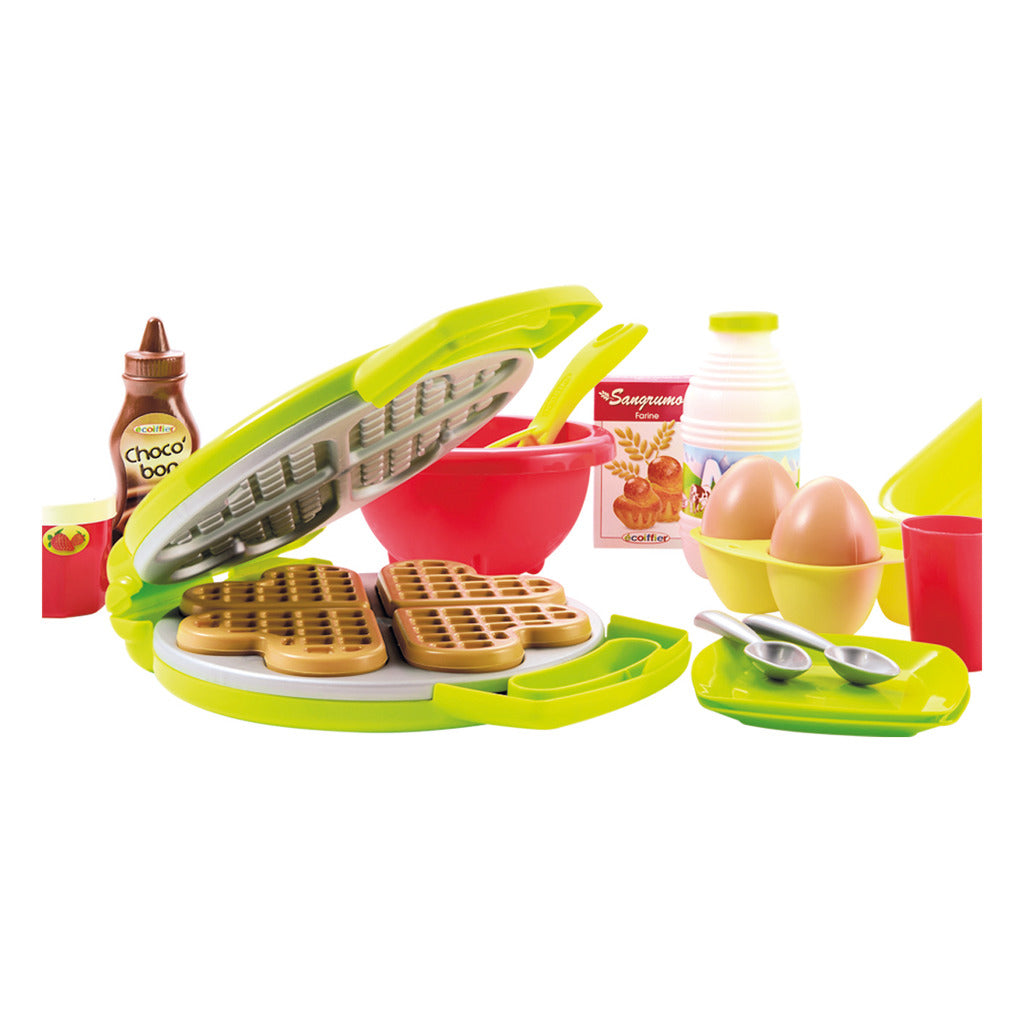 Ecoiffier 100% chef waffle iron, 22dlg.