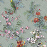 Cubos de paredes holandeses Papel de pantalla holandés Gray Tropical Gray