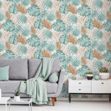 Hollandske Wallcoverings Dutch Wallcoverings tapet Monstera forlader grønt