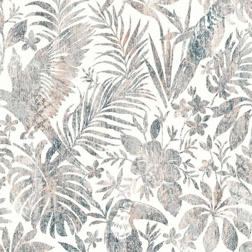 Icorimenti olandesi Dutch Wallcoverings Wallpaper Sfoglia e beige toekan