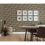 Dutch Wallcoverings Dutch Wallcoverings Wallpaper Galactic Brown and White