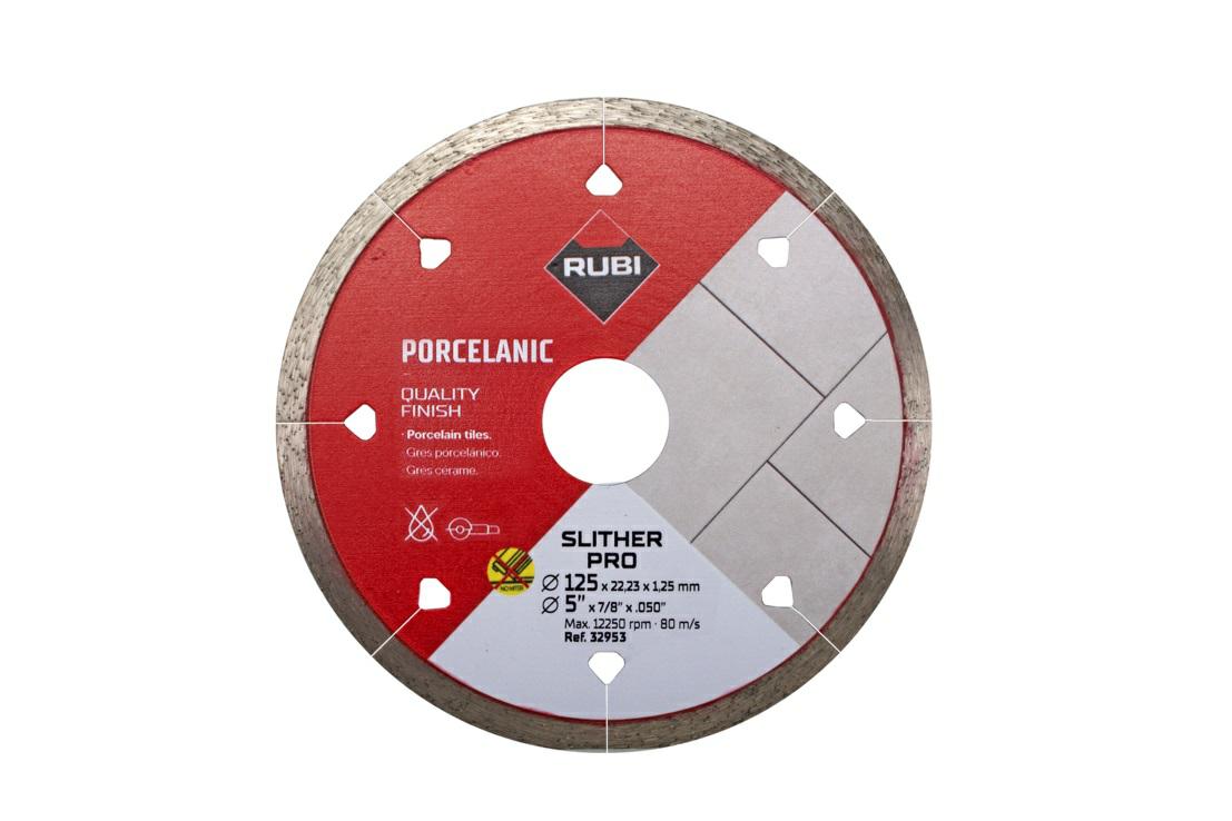 Rubi diamantschild glijdt bleek 125 pro