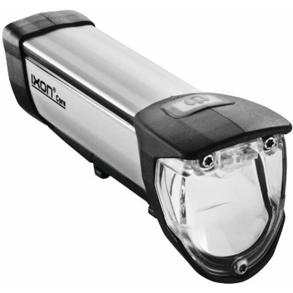 Busch Müller Beleuchtungsset Busch und Müller Ixon Core + Ixxi Rücklicht USB wiederaufladbar 50 Lux – Schwarz Silber
