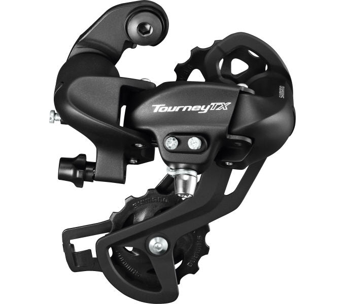 Shimano Achterdailleur 7 8-Speed ​​Tourney TX800 with pad mount black (workshop packaging)