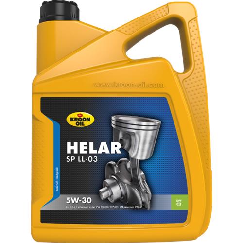 Kroon-Oil Helar SP LL-03 – synthetisches 5W-30-Motorenöl – 5 Liter – Mid-Saps