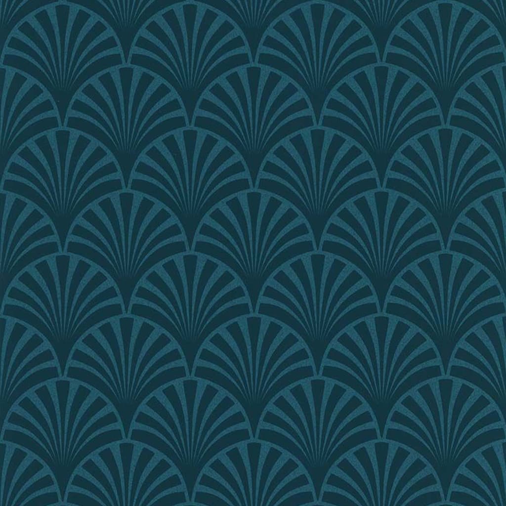 North Wall Notorwand Fond d'écran Couleurs Matières 20's Pattern Artdeco Blue