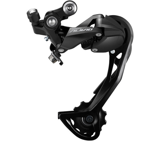 Shimano Schaltwerk 9-Gang Alivio rd-m3100 mit langem Käfig – schwarz (Werkstattverpackung)