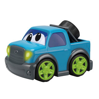 Kiddygo Auto-Pick-up-Truck 19 cm mit Licht und Sound blau