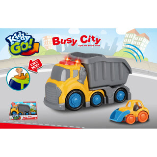 Kiddygo Muldenkipper mit Licht und Sound 19,5 cm