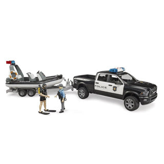 Bruder Auto Dodge Ram Police Light und Sound