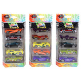 Rapid Wheels Auto-Druckguss-Farbwechsel, 5er-Pack | 4 Stück