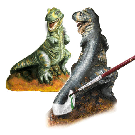 Sechs Figuren werfen, T-Rex