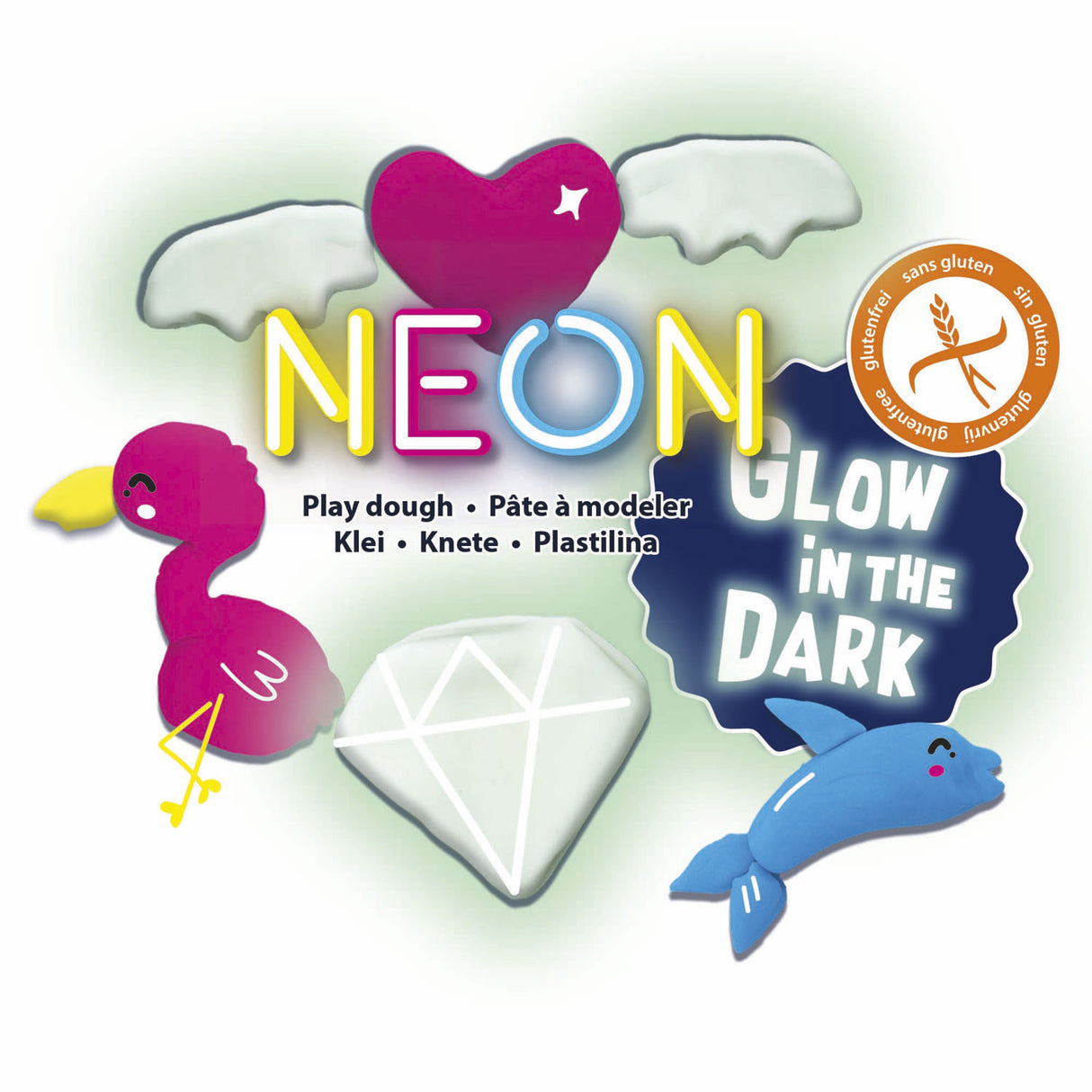 SES Neon a Glow in the Dark Klei