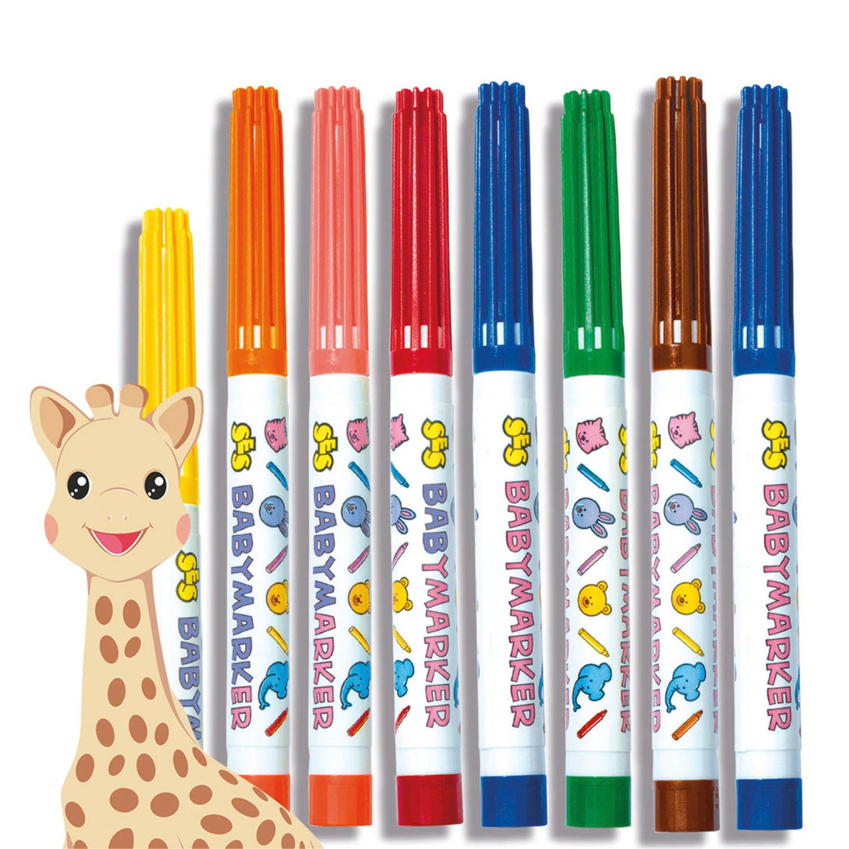 SES min första Sophie La Girafe Babymarkers