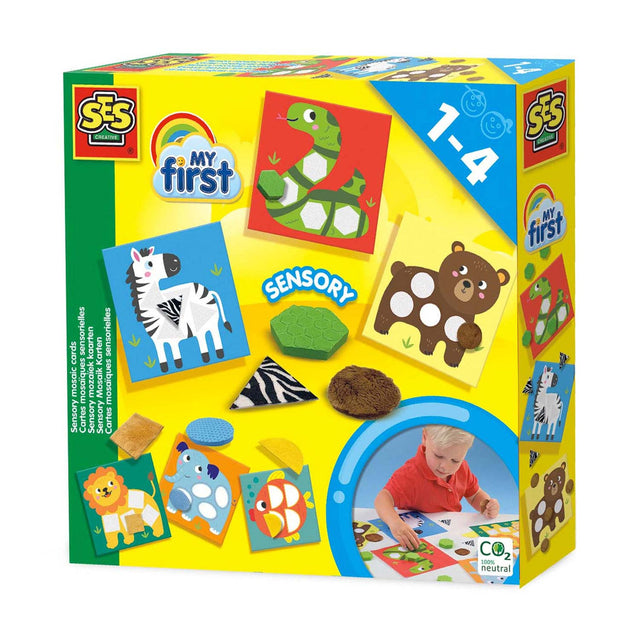 Ses Creative Ses My First – sensorische Mosaikkarten