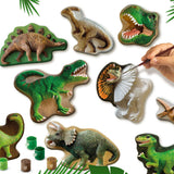 Ses kreatives Ses Gipsgießen und Bemalen – Dino-Welt
