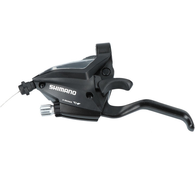 Shimano Versteller (po lewej) z dźwignią hamulcową 3 prędkość ST-EF500 2 palce czarne