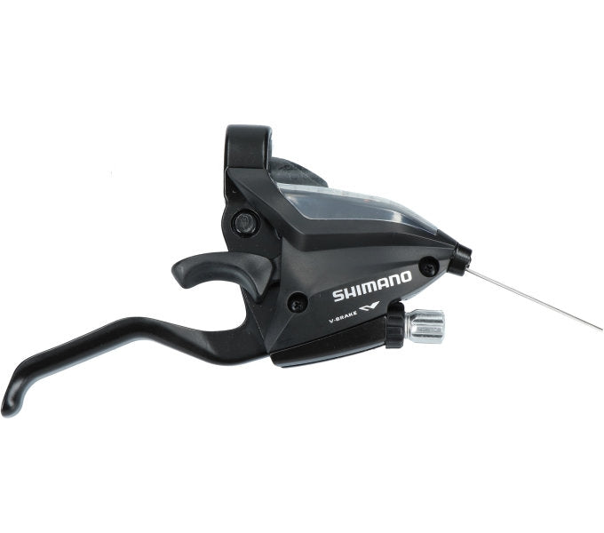 Shimano Versteller (rechts) mit Bremshebel 8-Geschwindigkeit St-Ef500 2 Finger schwarz