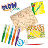 SES Creative SES Blow Airbrush Blasstifte Dinosaurier