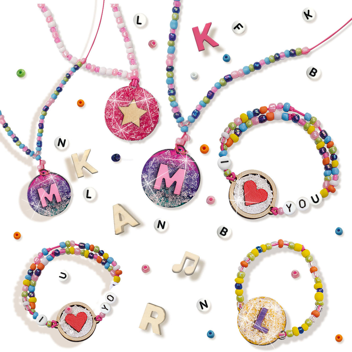 Ses Creative Ses Easy Diamonds – Buchstabenschmuck