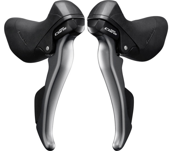 Shimano Verstellerhendel Conjunto de 2 x 8 velocidades Claris ST-R2000 Negro gris