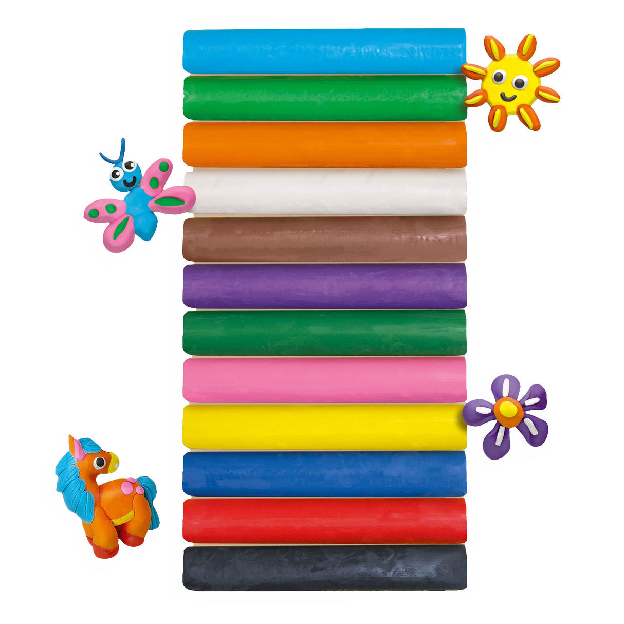 Ses Infinity Modelliermasse – 12er-Pack (180 g)