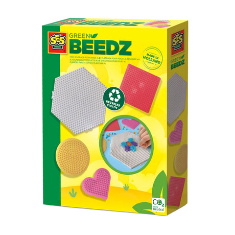 Ses creative ses green beedz – Bügelperlenregale, 4 Stk.