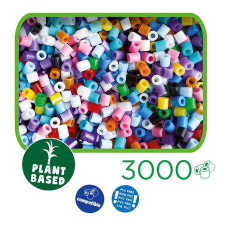 SES Green Beedz String Perlen Mix 3000