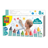 SES Tiny Talents Bath Chalk 8 Colori