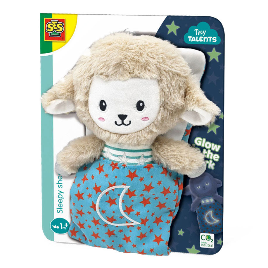 Ses Tiny Talents Sleepy Sheep – Nachtkumpel, der im Dunkeln leuchtet