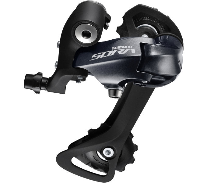 Shimano Achter Derailleur 9-biegowy Sora Rd-3000 GS Top Normal-Black (opakowanie w miejscu pracy)