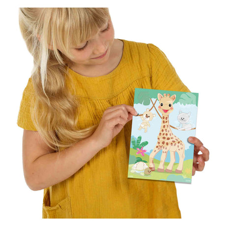 Ses kreatives Ses meine erste Sophie la Girafe – Färben mit Wasser