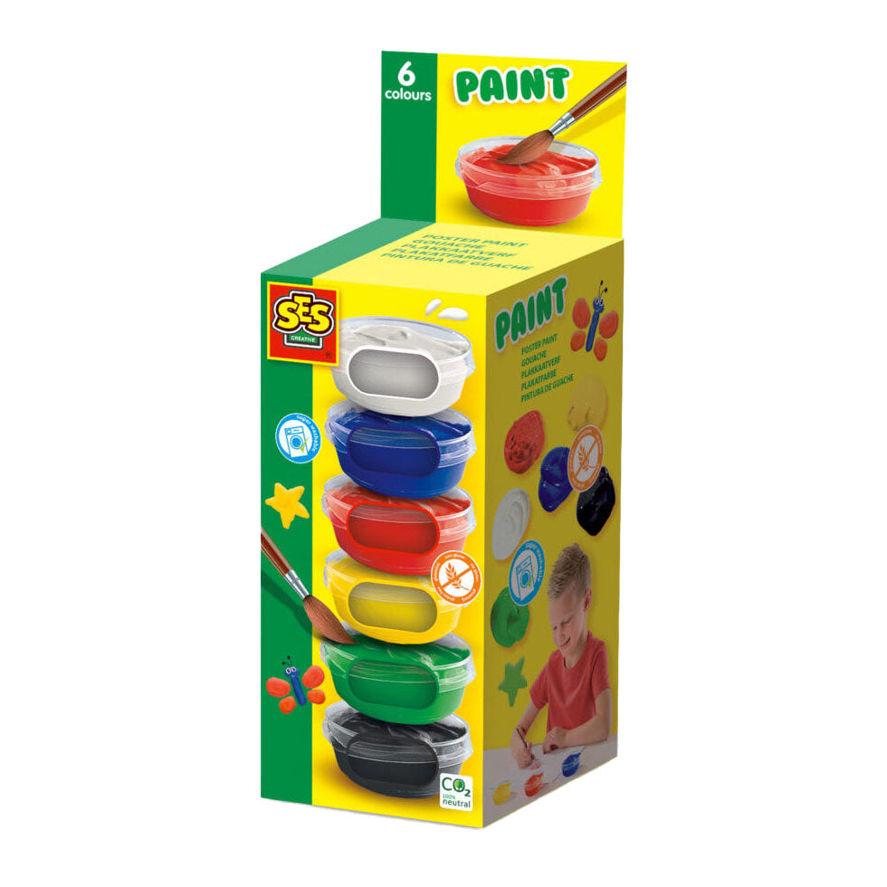 Peinture SES Plakkaat, 6x45 ml