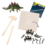 SES erforschen Dino und Skelett 2in1-Stegosaurus ausgegraben