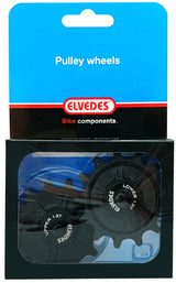 ELVEDES SET DERAILLEUR HJULER 2x13T 12V SEALED SVART