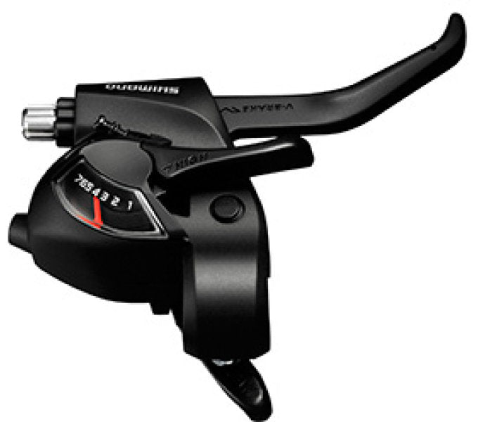 Shimano Versteller (rechts) mit Bremshebel 7 Speed ​​ST-Ef41 Schwarz