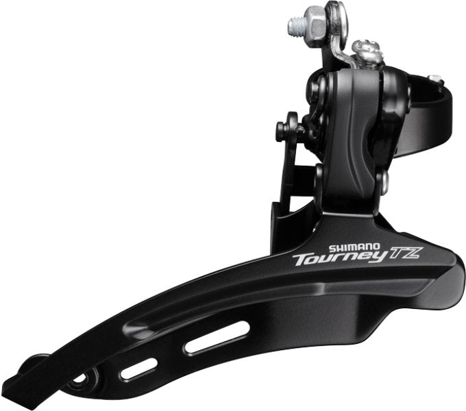 Shimano Voorkerilleur 6 Tourney à 7 vitesses TZ FD-TZ510 Down Swing High Blamp Ø28.6 mm 48T