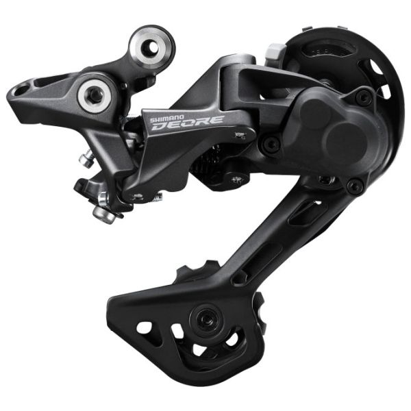 Shimano Achterdailleur 10 11 - Geschwindigkeit Deore M5120 SGS - Direkter Assembly - Schwarz (Arbeitsplatzverpackung)