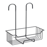 Wenko 1065528 - douchecaddy milo rvs zwart | 1 stuks
