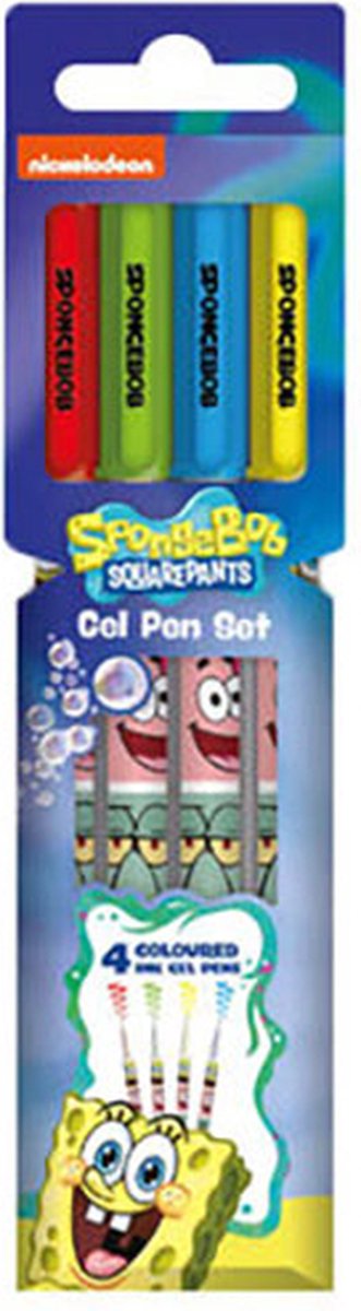 Markenloser Spongebob Schwammkopf – Gelschreiber-Set ohne Marke
