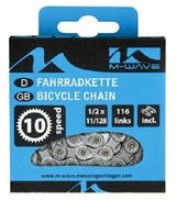 M-Wave-Halskette 10-Gang, 1 2x11 128 116L Grau (Hanging-Paket)