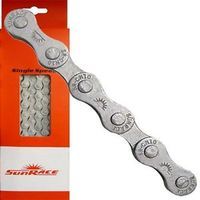 Sunrace chain lock 1 2x1 8 CNS 10 112 Schakels 370G Gray