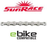 Sunrace E -Bike Necklace - 12 Speed ​​- Silver - 138L